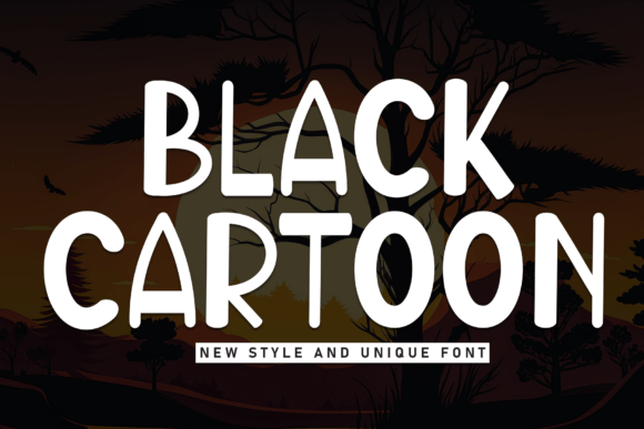 Black Cartoon Font for Scroll-Stopping Social Media