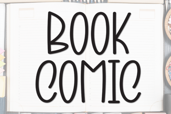 Book Comic: The Friendly Display Font for Small Brands