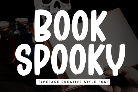 Book Spooky: A Friendly Display Font for Editorial Design
