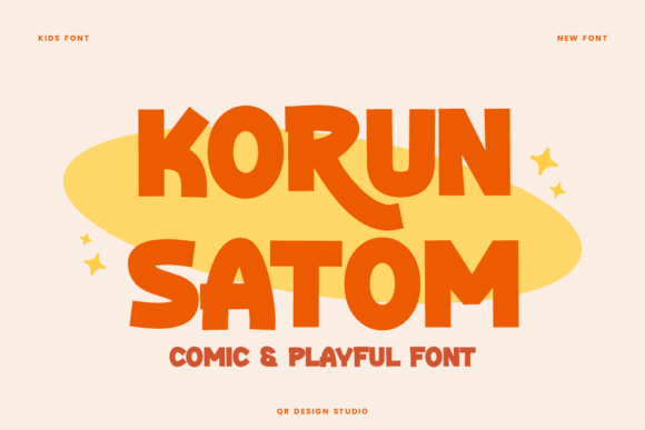 Boost Campaign Clarity with Korun Satom Display Fonts