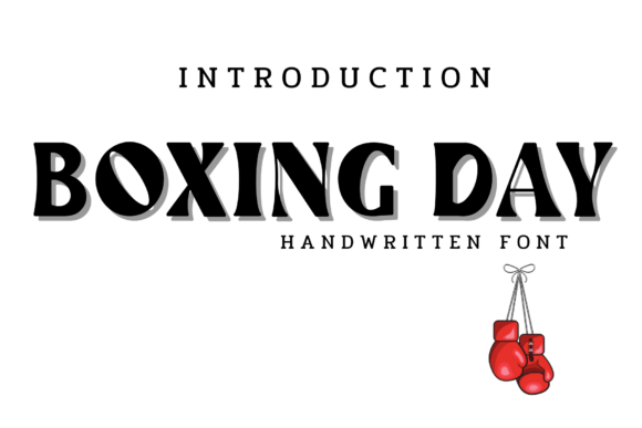 Boxing Day: The Bold Display Font for Makers