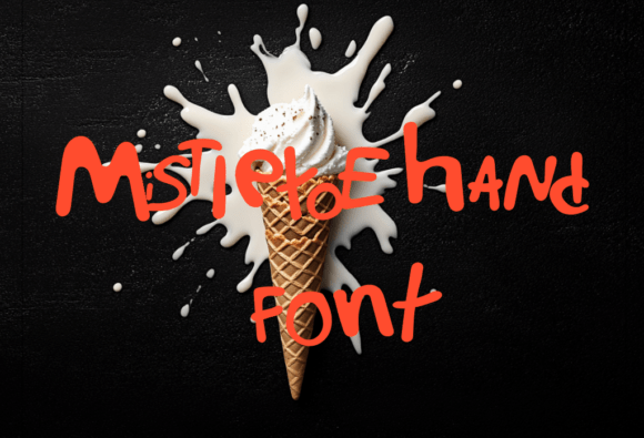 Designing Joyful Layouts with Mistietoe Hand Typeface