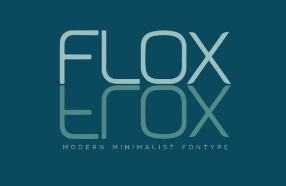 Flox: A Modern Minimalist Font for Polished Branding