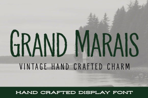 Grand Marais: A Tall Display Font for Editorial Impact
