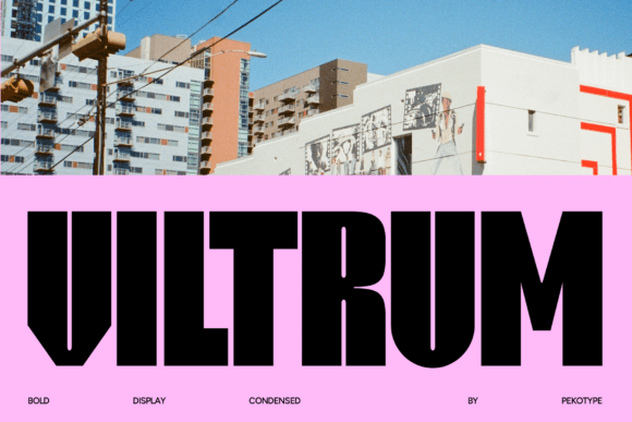 Make Your Brand Bold with Viltrum Display Fonts