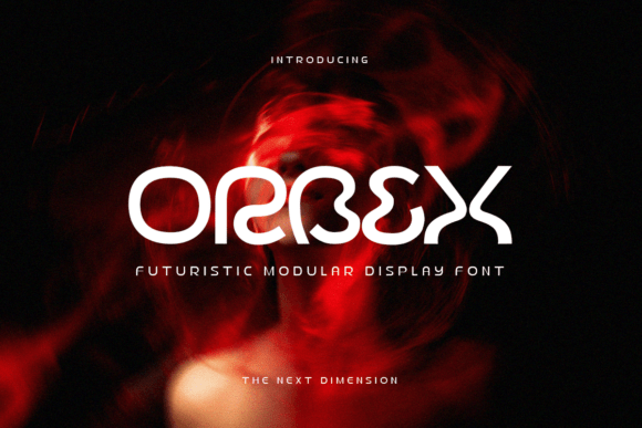 Orbex: A Modern Display Font for Editorial Design