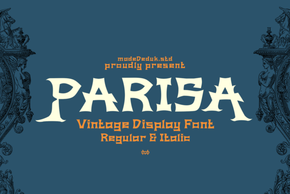 Parisa Display Font for Elegant Handmade Brands