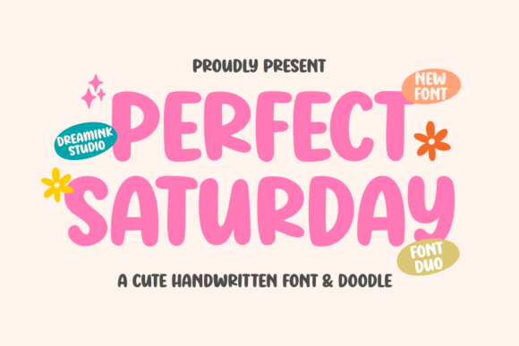 Perfect Saturday: A Handwritten Font for Makers