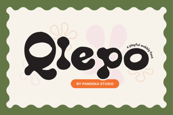 Qlepo: A Retro Display Font for Bold Editorial Design