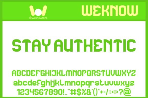 Stay Authentic: A Modern Display Typeface for Editorial Design