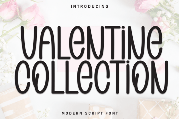 Valentine Collection: A Playful Display Font for Campaigns